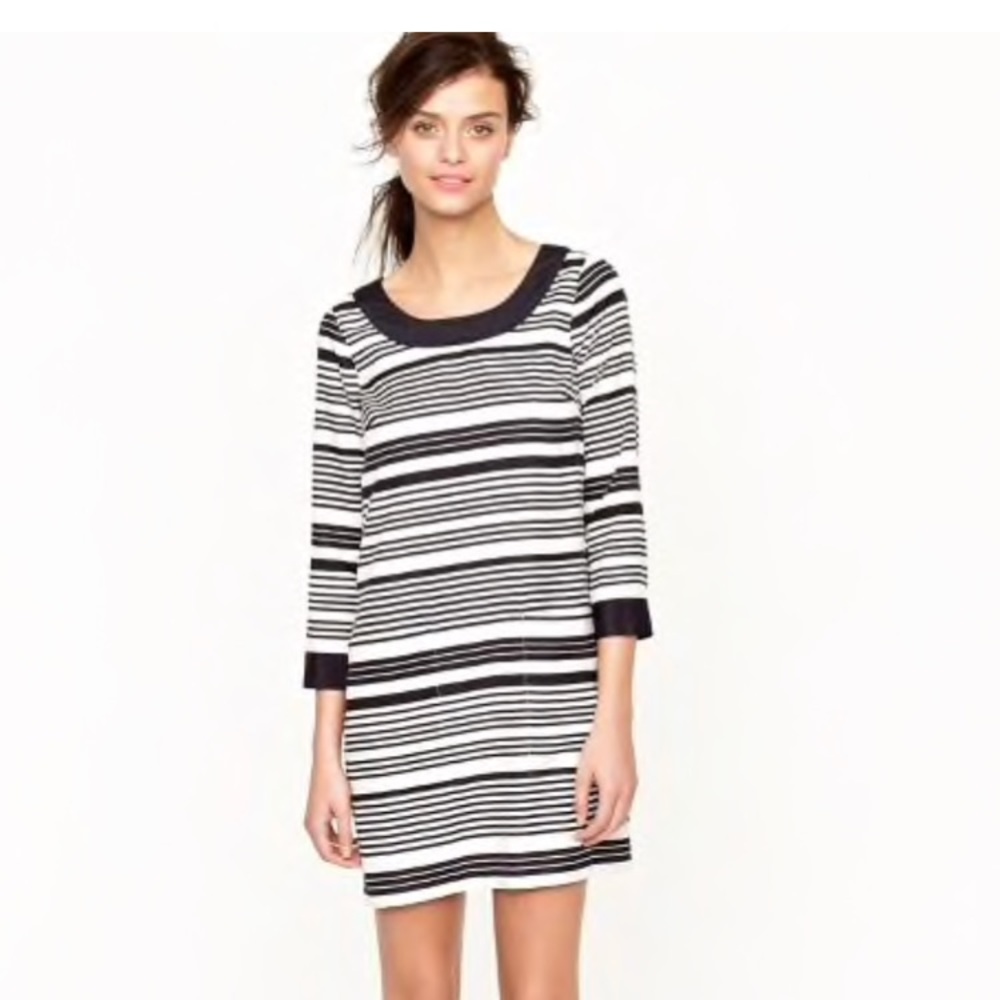 J.crew Jules 100%silk shift dress